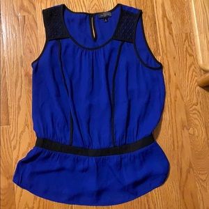 Royal blue dressy tank